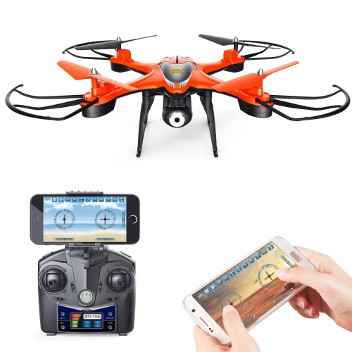 Holy Stone HS130 Wifi FPV Drone с регулируемой HD-видеокамерой RC Quadcopter с контролем высоты, контролем приложений, гарнитурой 3D VR, RTF и легкостью для новичков и экспертов, цветной красный